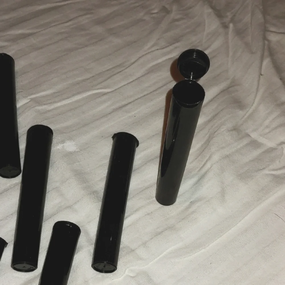 Set of 15 Tubes * Push Open Black Tubes * 5